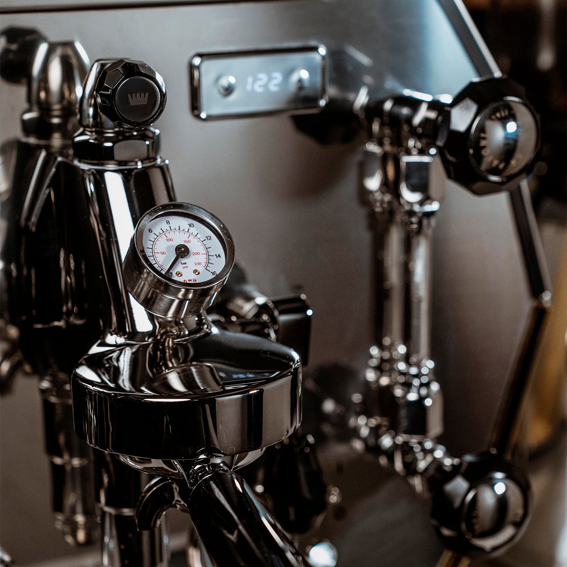 La Pavoni Diamantina Home Pro 120V in Gold