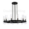 Lavelle Round Glass Chandelier 36