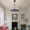 Lavelle Round Glass Chandelier 48