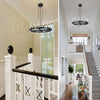 Lavelle Round Glass Chandelier 48