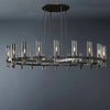 Lavelle Round Glass Chandelier 60