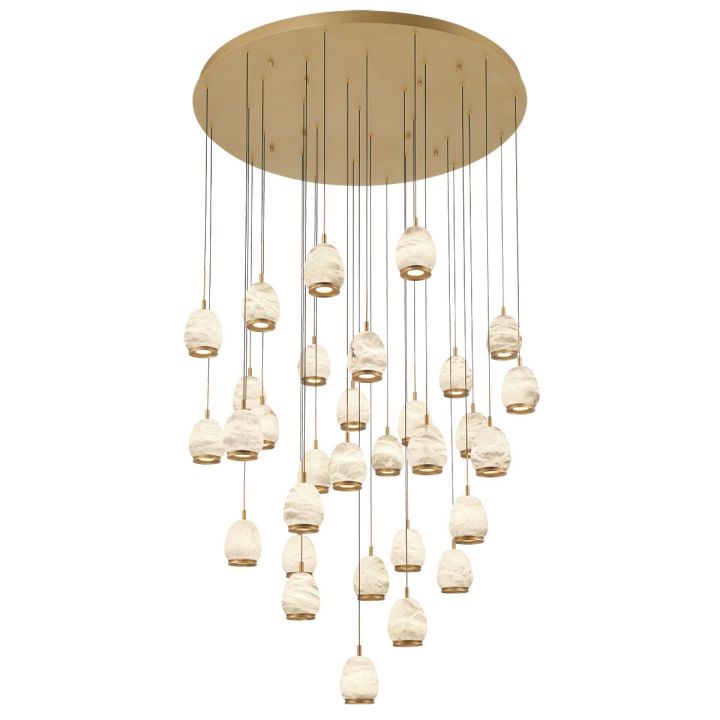 Leemy Round LED Chandelier