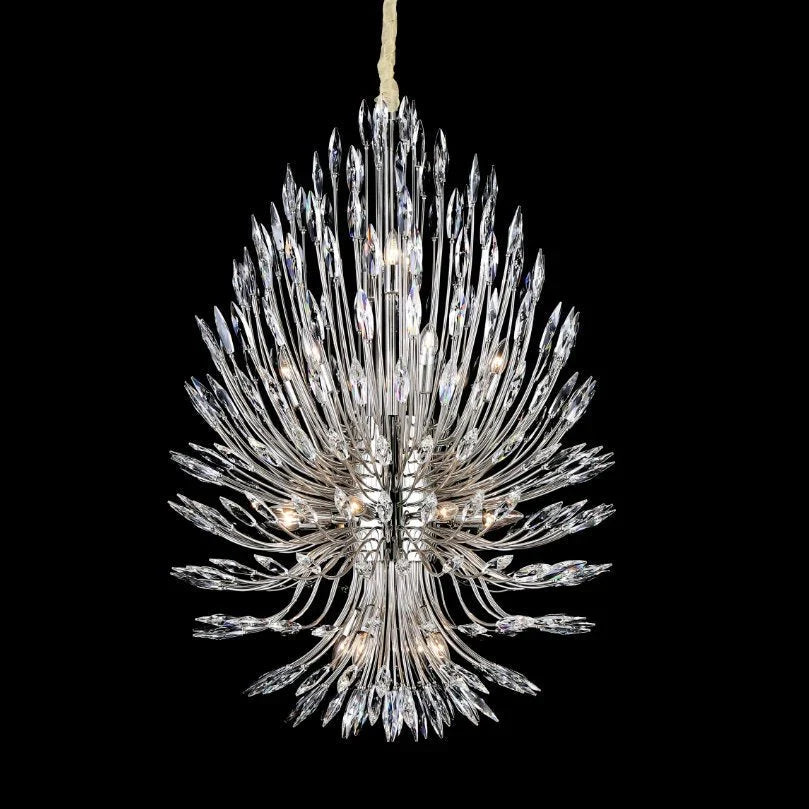 Lily Starburst Crystal Sputnik Chandelier 43"