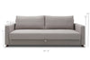 Luna 3 Seat Sofa Bed