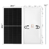 Rich Solar MEGA 250 PRO Monocrystalline Solar Panel | 250W | 24V Panel for RVs & Off-Grid | 25 Year Warranty