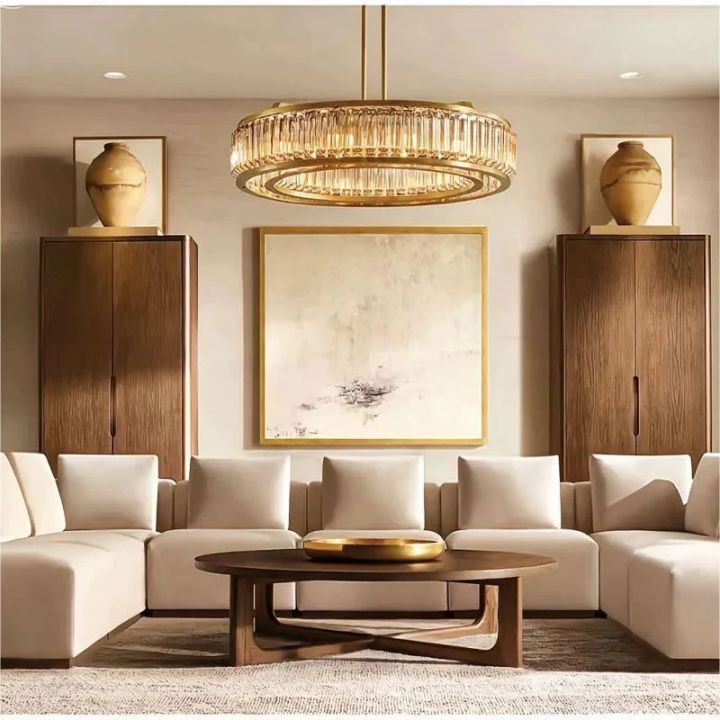 Mandy Round Chandelier 37''