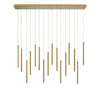 Monna Lights Linear LED Chandelier