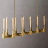 Mortal Glass Linear Chandelier 55