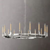 Mortal Glass Round Chandelier 72