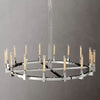 Mortal Glass Round Chandelier 72