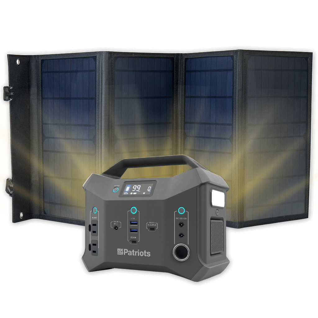 Patriot Power Sidekick Solar Generator & Solar Panel