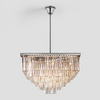 Falria 5-Tier Crystal Square Chandelier