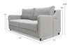 Noble 2 Seat Sofa Bed