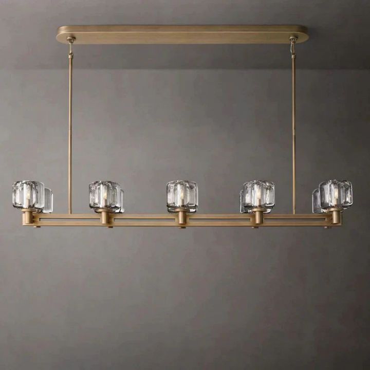 Nora Double Linear Chandelier 54''