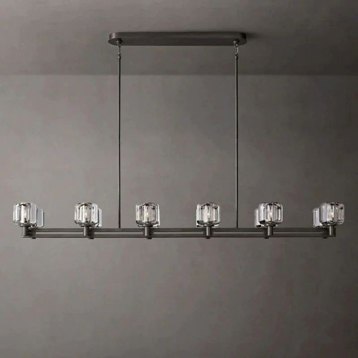 Nora Double Linear Chandelier 72''