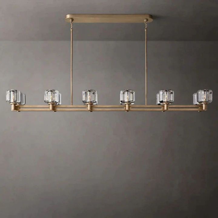 Nora Double Linear Chandelier 72''