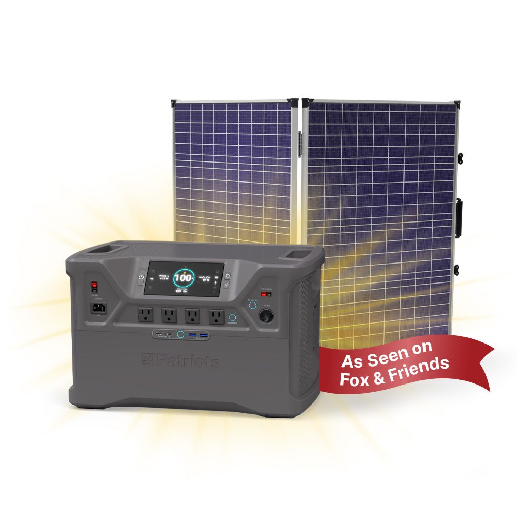 renewedlife Power Solar Generator 2000X & Solar Panel