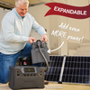 renewedlife Power Solar Generator 2000X & Solar Panel