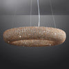 Pamper Crystal Round LED Chandelier 32