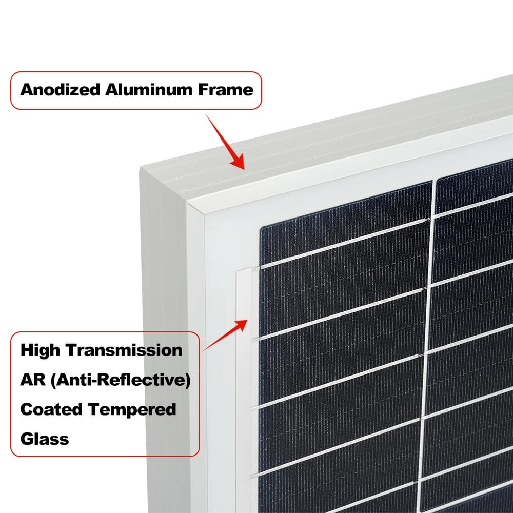 Rich Solar MEGA 200 Monocrystalline Solar Panel | 200W | UL Certified | 25 Year Warranty