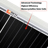 Rich Solar MEGA Monocrystalline Solar Panel | 200W | UL Certified | 25 Year Warranty