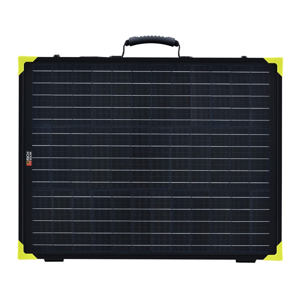 Rich Solar MEGA Portable Solar Panel Briefcase | 100W | 25 Year Warranty