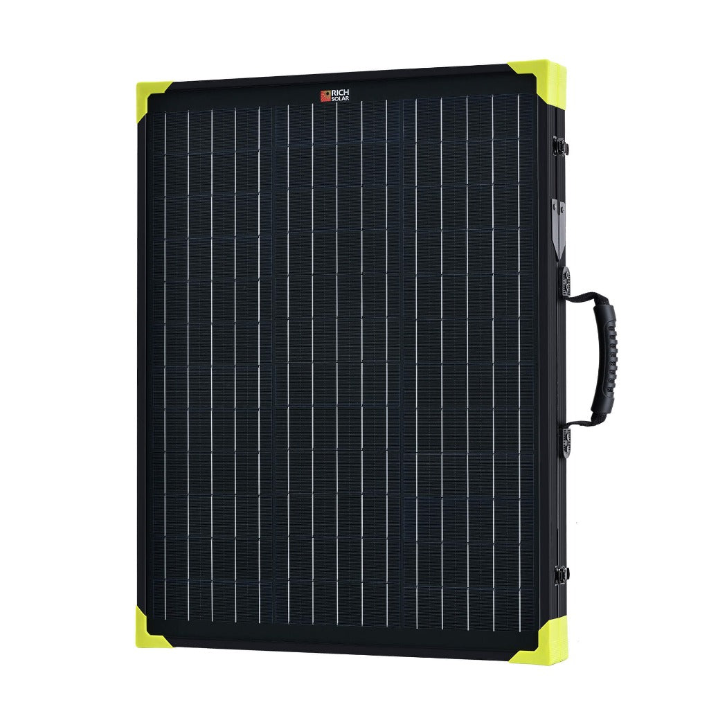 Rich Solar MEGA Portable Solar Panel Briefcase | 100W | 25 Year Warranty