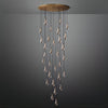 Raindrop Round Chandelier 60