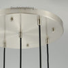 Raindrop Round Chandelier 5 Lights 14