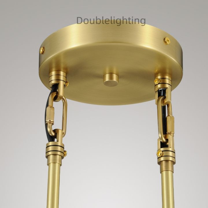 Raindrops 2-Light Rod Round Chandelier