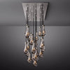 Raindrop Rectangle Chandelier 72