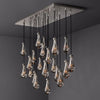 Raindrop Rectangle Chandelier 72