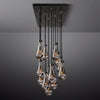 Raindrop Rectangle Chandelier 54