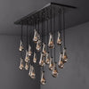 Raindrop Rectangle Chandelier 72