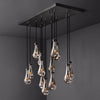 Raindrop Rectangle Chandelier 54