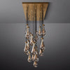 Raindrop Rectangle Chandelier 72