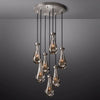 Raindrop Round Chandelier 18