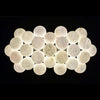 Rectangular Chandelier Alabaster Ball Chandelier