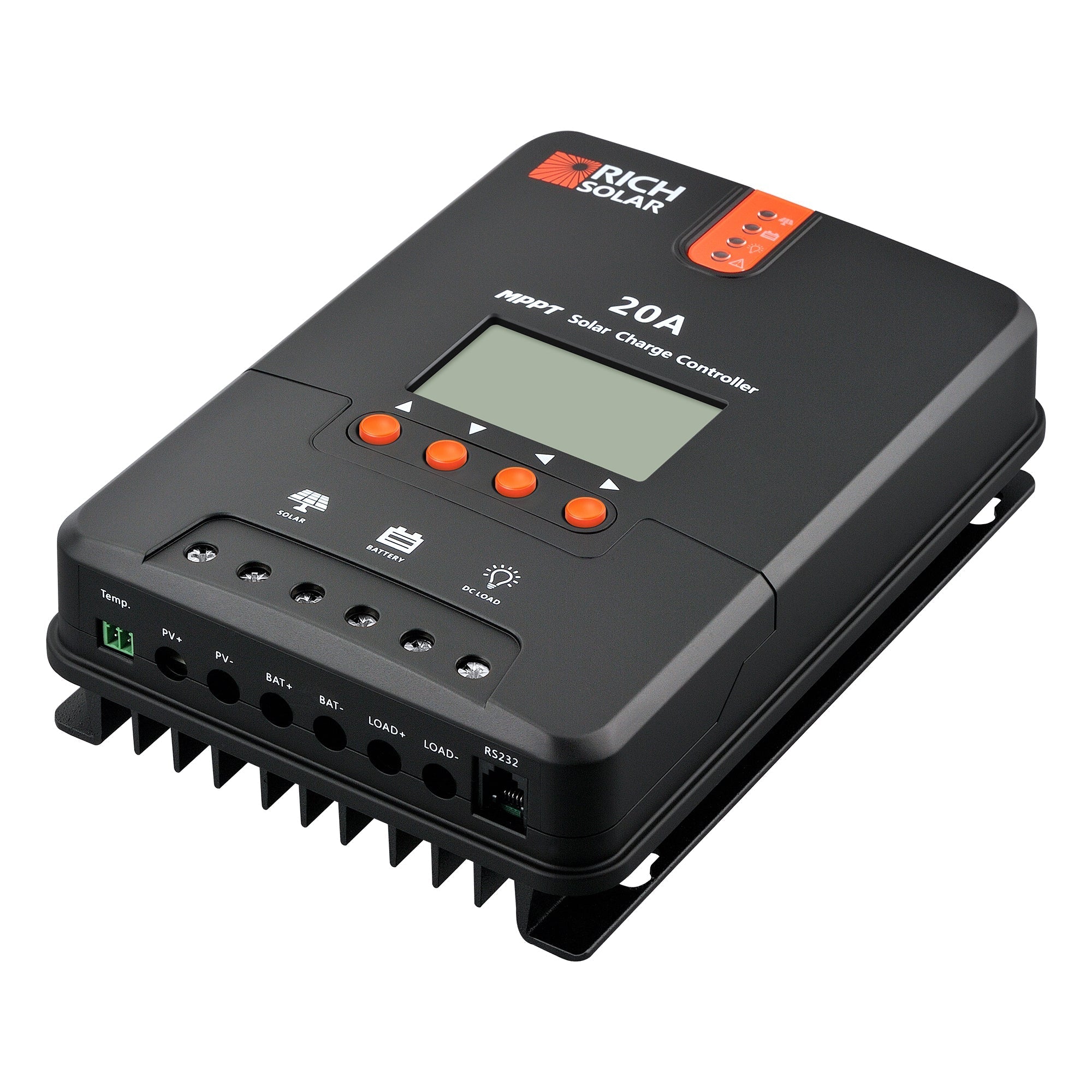 Rich Solar MPPT Solar Charge Controller | 20 Amp