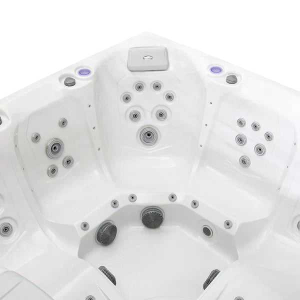 Empava Luxury Freestanding 6-Person Whirlpool Outdoor Hot Tub | EMPV-SPA3550