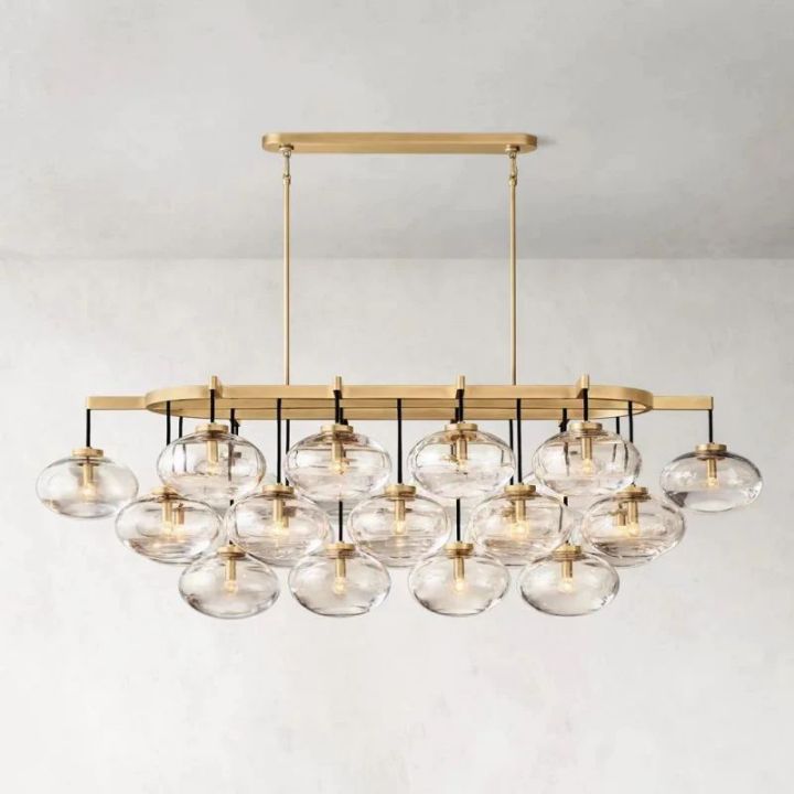 Selena Linear Chandelier 72"