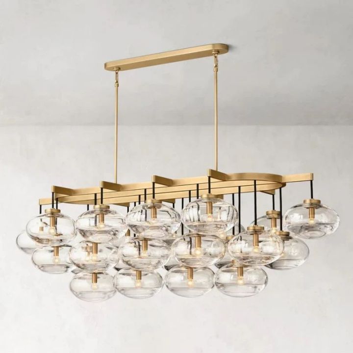 Selena Linear Chandelier 72"