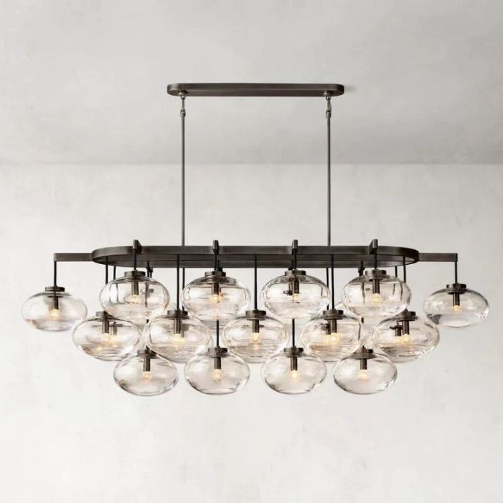 Selena Linear Chandelier 72"