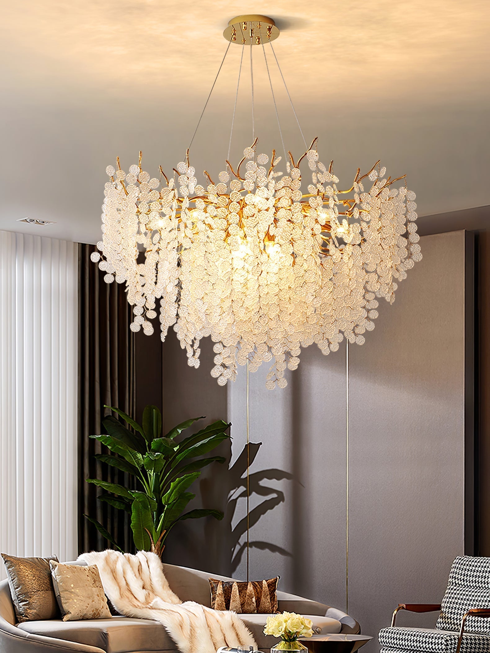 Shiro Noda Glass Chandeliers