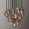 Crysball Cluster Round Chandelier 19