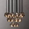 Crysball Cluster Round Chandelier 24