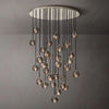 Crysball Cluster Round Chandelier 40