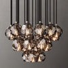 Crysball Cluster Round Chandelier 24