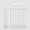 Sillage Linear Chandelier