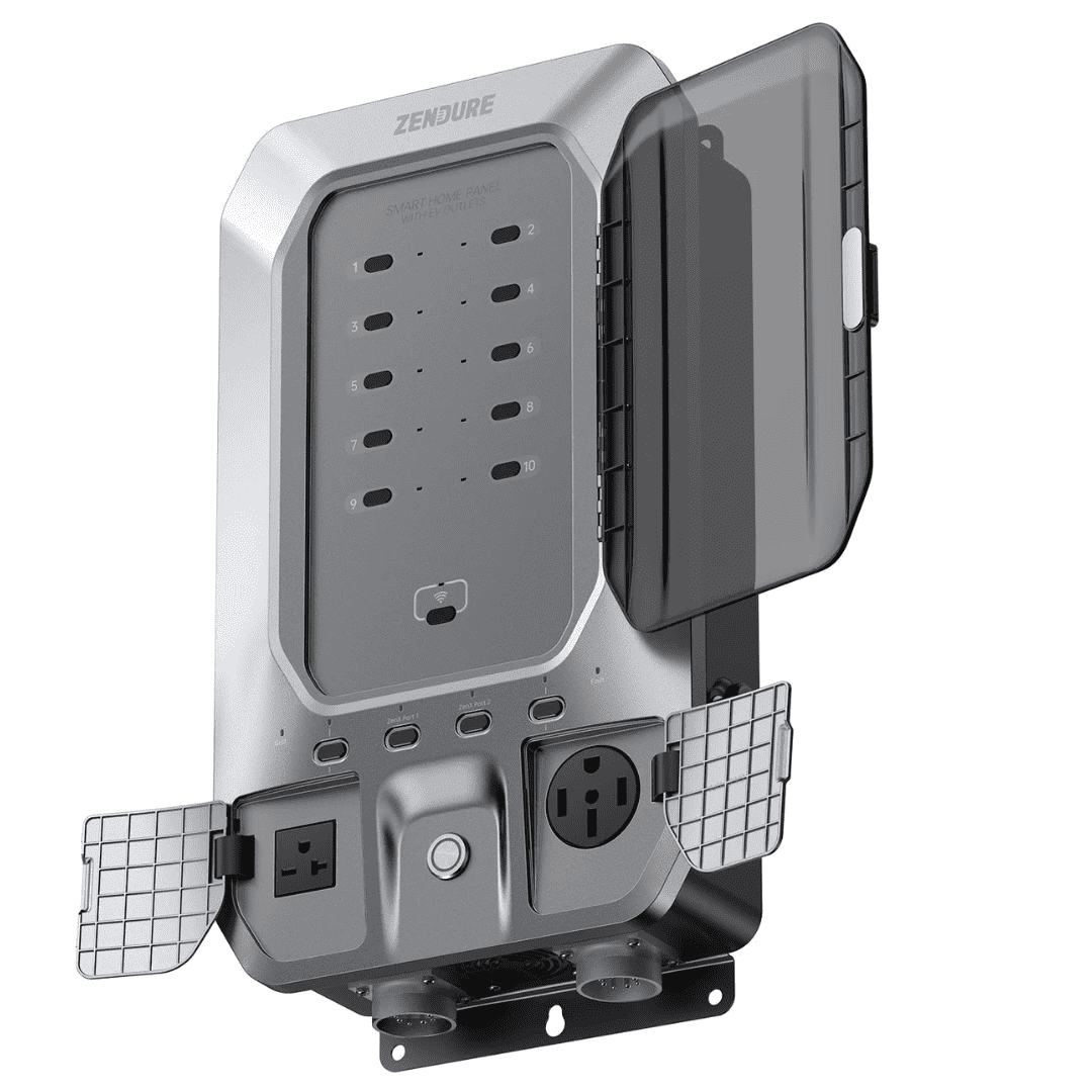Zendure Smart Home Panel with EV Outlets